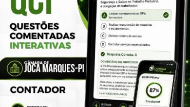 1250 Questões Comentadas para Contador: Câmara Joca Marques PI 2026