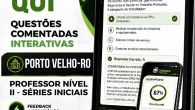 1250 Questões Comentadas para Professores de Séries Iniciais – Porto Velho RO 2026