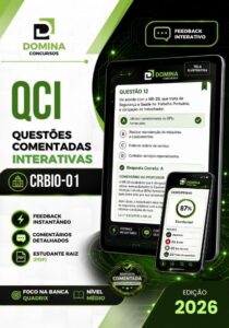 500 Questões Comentadas para Nível Médio – CRBIO 1 – Edição 2026