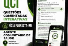 750 Questões Comentadas: Agente Comunitário de Saúde em Nísia Floresta – RN 2026 750 Questões Comentadas: Agente Comunitário de Saúde em Nísia Floresta – RN 2026