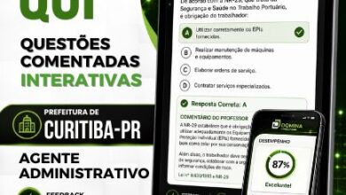 750 Questões Comentadas para Agente Administrativo em Curitiba, PR – 2026