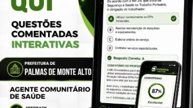 750 Questões Comentadas para Agente Comunitário de Saúde – Palmas Monte Alto BA 2026 750 Questões Comentadas para Agente Comunitário de Saúde – Palmas Monte Alto BA 2026