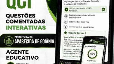 750 Questões Comentadas para Agente Educativo – Aparecida de Goiânia 2026