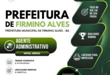 Apostila Agente Administrativo Firmino Alves BA 2026: Seu Guia Completo para o Sucesso!