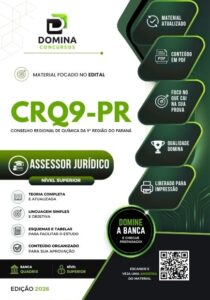 Apostila Assessor Jurídico CRQ 9 PR 2026: Prepare-se para o Concurso!