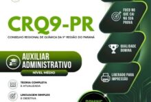 Apostila Completa: Auxiliar Administrativo CRQ 9 PR 2026 – Estude e Prepare-se! Apostila Completa: Auxiliar Administrativo CRQ 9 PR 2026 – Estude e Prepare-se!