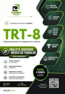Apostila Completa para Analista Judiciário Médico do Trabalho – TRT 8ª Região 2026