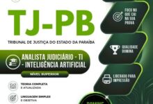 Apostila Completa para Analista Judiciário TI: Inteligência Artificial TJ PB 2026 Apostila Completa para Analista Judiciário TI: Inteligência Artificial TJ PB 2026