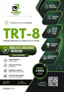 Apostila Completa para Analista Judiciário em Medicina – TRT 8ª Região 2026