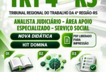 Apostila Completa para Analista Judiciário em Serviço Social – TRT 4 RS 2026 Apostila Completa para Analista Judiciário em Serviço Social – TRT 4 RS 2026