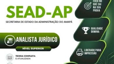 Apostila Completa para Analista Jurídico SEAD AP 2026: Guia de Estudo Eficaz