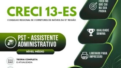 Apostila Completa para Assistente Administrativo – CRECI 13 ES 2026