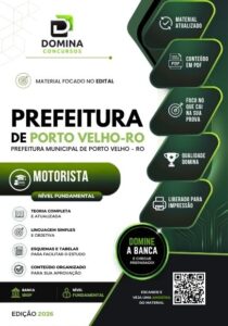 Apostila Completa para Motoristas: Porto Velho – RO 2026