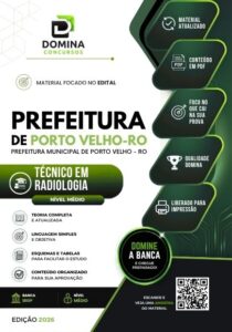 Apostila Completa para Técnico em Radiologia – Porto Velho RO 2026
