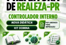 Apostila Controlador Interno Realeza PR: Prepare-se para 2026!