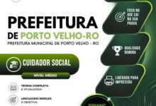 Apostila Cuidador Social Porto Velho RO: Capacitação e Formação 2026 Apostila Cuidador Social Porto Velho RO: Capacitação e Formação 2026