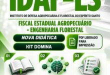 Apostila Fiscal Agropecuário e Engenharia Florestal IDAF ES 2026: Guia Completo Apostila Fiscal Agropecuário e Engenharia Florestal IDAF ES 2026: Guia Completo