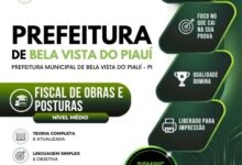 Apostila Fiscal de Obras e Posturas: Bela Vista do Piauí – Edição 2026 Apostila Fiscal de Obras e Posturas: Bela Vista do Piauí – Edição 2026