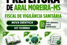Apostila Fiscal de Vigilância Sanitária – Aral Moreira MS 2026: Guia Completo Apostila Fiscal de Vigilância Sanitária – Aral Moreira MS 2026: Guia Completo