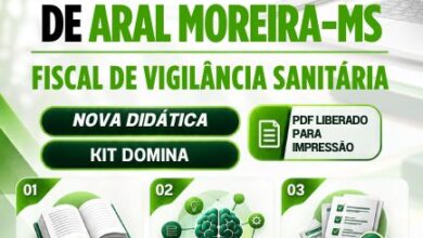 Apostila Fiscal de Vigilância Sanitária – Aral Moreira MS 2026: Guia Completo Apostila Fiscal de Vigilância Sanitária – Aral Moreira MS 2026: Guia Completo