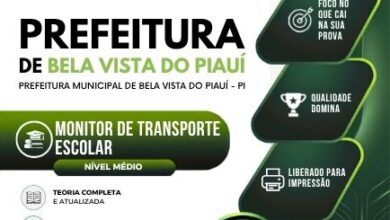 Apostila Monitor de Transporte Escolar – Bela Vista do Piauí/PI 2026: Diretrizes e Normas