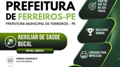 Apostila Profissional de Auxiliar de Saúde Bucal – Ferreiros PE 2026