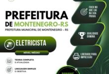 Apostila Profissional de Eletricista: Montenegro RS 2026 – Conteúdo Completo Apostila Profissional de Eletricista: Montenegro RS 2026 – Conteúdo Completo