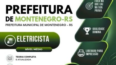 Apostila Profissional de Eletricista: Montenegro RS 2026 – Conteúdo Completo Apostila Profissional de Eletricista: Montenegro RS 2026 – Conteúdo Completo