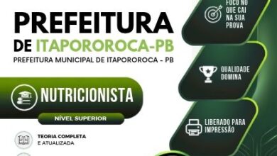 Apostila Profissional de Nutrição – Itapororoca PB 2026: Diretrizes e Práticas