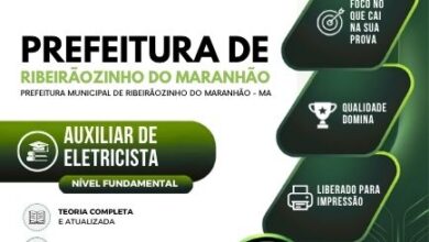 Apostila Profissional para Auxiliar de Eletricista – Ribeirãozinho, MA 2026