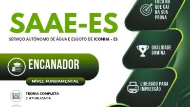Apostila Profissional para Encanadores do SAAE – Iconha, ES, 2026
