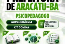 Apostila Psicopedagogo Aracatu BA 2026: Transforme sua Prática Educacional!