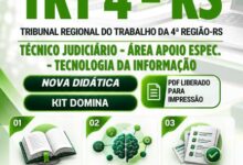 Apostila Técnica: Judiciário e Tecnologia da Informação – TRT 4 RS 2026 Apostila Técnica: Judiciário e Tecnologia da Informação – TRT 4 RS 2026