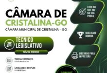 Apostila Técnica do Legislativo: Câmara Municipal de Cristalina, GO – 2026 Apostila Técnica do Legislativo: Câmara Municipal de Cristalina, GO – 2026