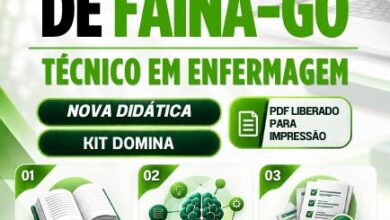 Apostila Técnica em Enfermagem – Faina GO 2026: Conteúdo Completo e Atualizado