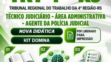 Apostila Técnica para Agente de Polícia Judicial – TRT 4 RS 2026 Apostila Técnica para Agente de Polícia Judicial – TRT 4 RS 2026