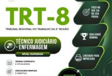 Apostila Técnica para Enfermagem – TRT 8ª Região 2026: Preparação Profissional
