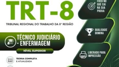 Apostila Técnica para Enfermagem – TRT 8ª Região 2026: Preparação Profissional