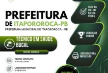 Apostila Técnica para Profissionais de Saúde Bucal – Itapororoca PB 2026 Apostila Técnica para Profissionais de Saúde Bucal – Itapororoca PB 2026