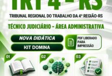 Apostila Técnico Judiciário Administrativa TRT 4 RS: Preparação 2026 Apostila Técnico Judiciário Administrativa TRT 4 RS: Preparação 2026