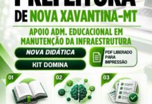 Apostila de Apoio Educacional: Infraestrutura da Prefeitura de Nova Xavantina – MT 2026 Apostila de Apoio Educacional: Infraestrutura da Prefeitura de Nova Xavantina – MT 2026