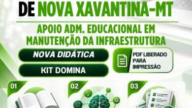 Apostila de Apoio Educacional: Infraestrutura da Prefeitura de Nova Xavantina – MT 2026