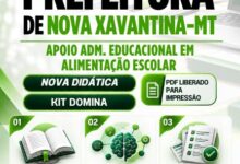 Apostila de Apoio Educacional para Alimentação Escolar – Prefeitura de Nova Xavantina 2026 Apostila de Apoio Educacional para Alimentação Escolar – Prefeitura de Nova Xavantina 2026
