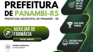 Apostila de Auxiliar de Farmácia – Panambi, RS: Preparação para 2026 Apostila de Auxiliar de Farmácia – Panambi, RS: Preparação para 2026