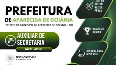 Apostila de Auxiliar de Secretaria – Aparecida de Goiânia, GO 2026: Conteúdos e Recursos