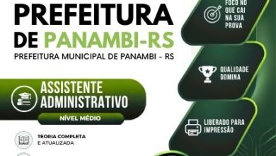 Apostila de Formação para Assistente Administrativo – Panambi, RS 2026