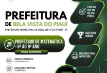 Apostila de Matemática para Professores – Bela Vista do Piauí, 2026 Apostila de Matemática para Professores – Bela Vista do Piauí, 2026