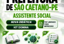 Apostila de Preparação para Assistente Social em São Caetano-PE 2026 Apostila de Preparação para Assistente Social em São Caetano-PE 2026