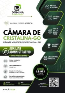 Apostila de Preparação para Auxiliar Administrativo – Câmara de Cristalina-GO 2026