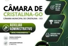 Apostila de Preparação para Auxiliar Administrativo – Câmara de Cristalina-GO 2026 Apostila de Preparação para Auxiliar Administrativo – Câmara de Cristalina-GO 2026